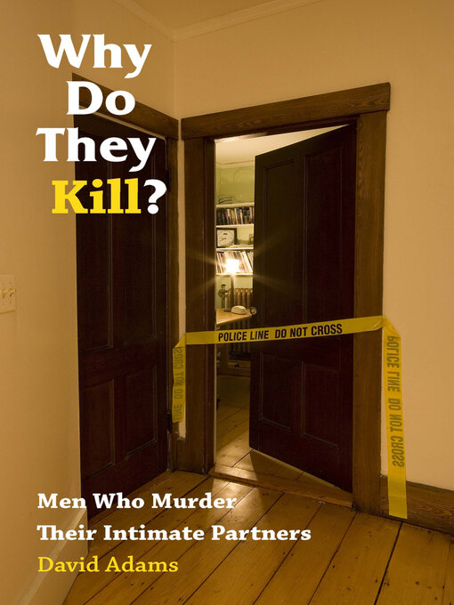 Cover image for Why Do They Kill?